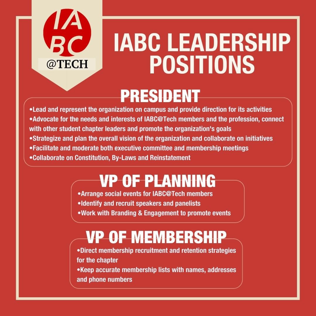 IabcTtu's tweet photo. Thank you to all that joined us for our kickoff meeting! If you are interested in running for an IABC leadership position, missed our first meeting, or want to join the next meeting on 09/26 at 5PM, click the link in our bio for more info. Nominations will close 09/20 at 11:59PM. https://t.co/FxXMp3kiw3