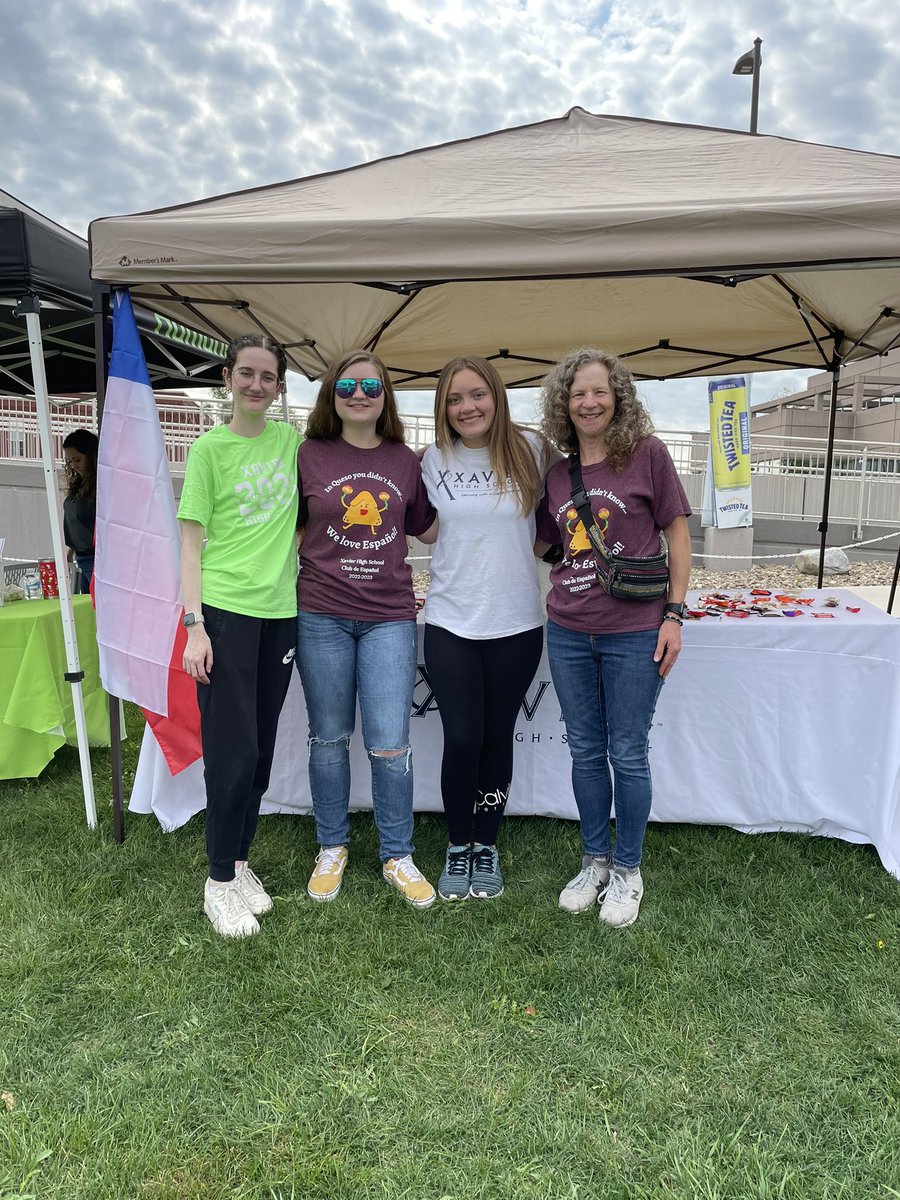 Come on out and visit the <a href="/XavierSaints/">Xavier High School</a> booth at Festival Latino today <a href="/mcgrathamp/">McGrath Amphitheatre</a>!#WeAreXavier