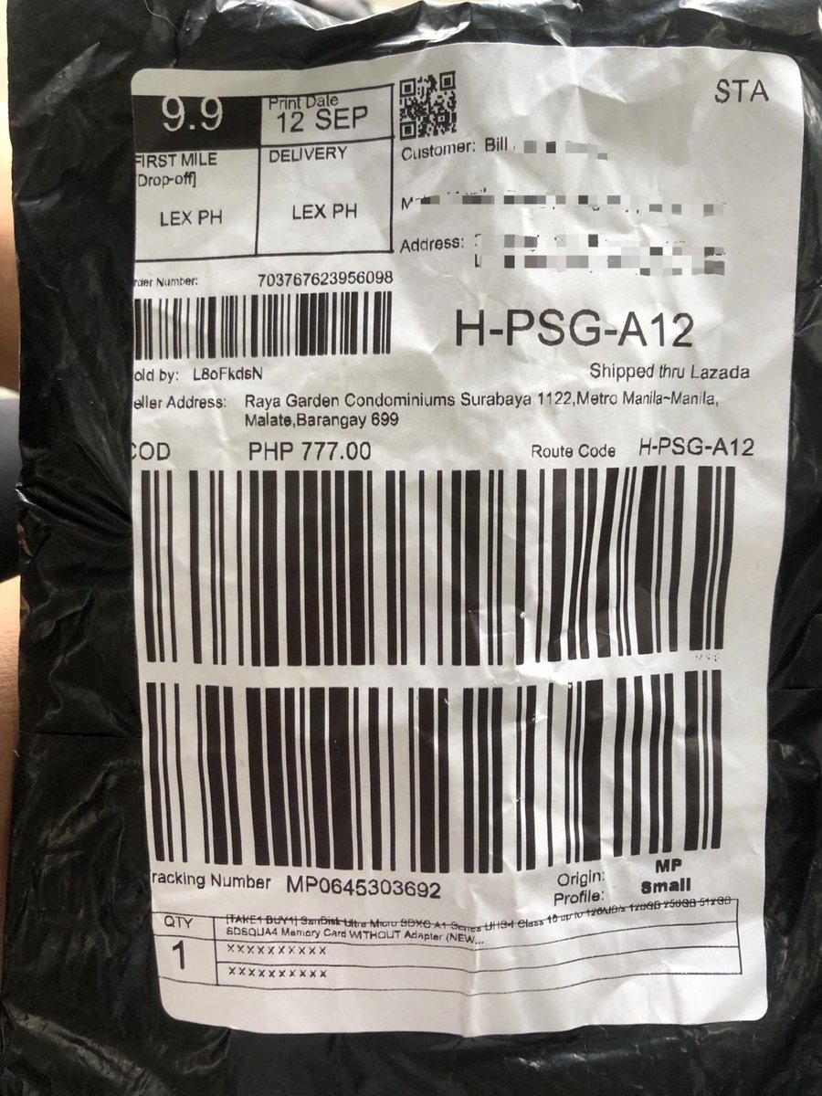 BillOmbao's tweet photo. Sharing a recent @LazadaPH scam I encountered the other day

So I got a call from a rider informing me that I have a package that must be paid via COD. I haven't used Lazada for weeks now but I still double checked the app, and there's nothing. https://t.co/cxuohwTgED