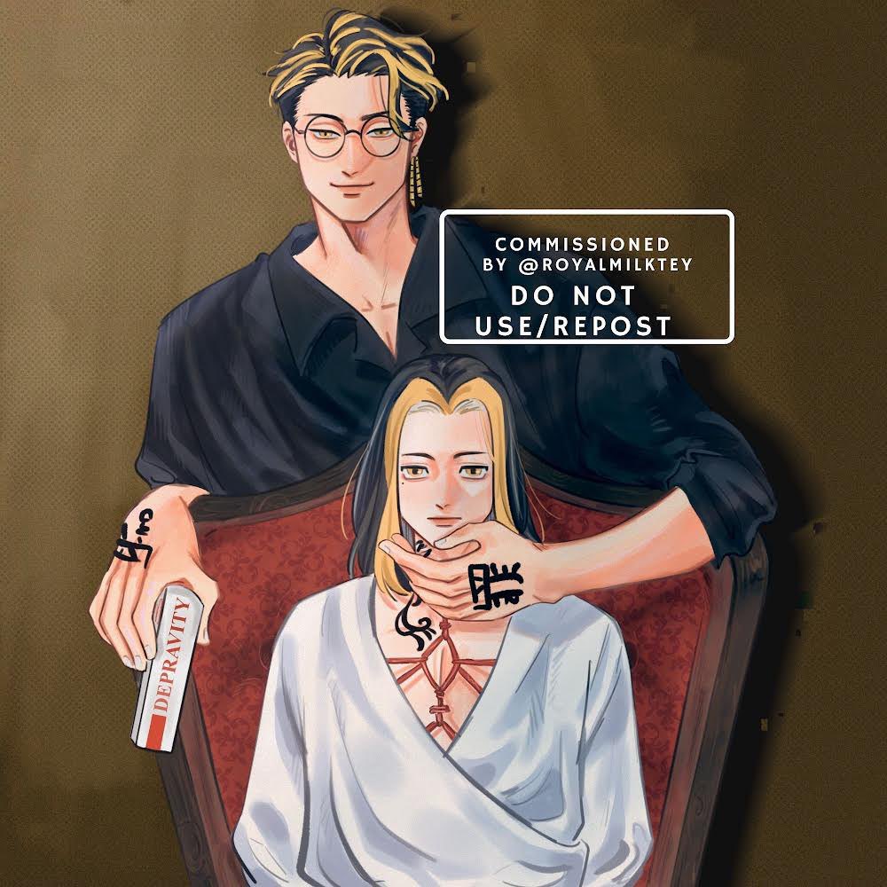 royalmillktey's tweet photo. Dia yang ultah, dia yang dibungkus ckck. ANYWAYS, HAPPY BIRTHDAY BABY TIGER💛🐯 YOU DESERVE LOTS OF 💦💦 #hankazu  

Commissioned art by: @/KlLLERWHALE_ https://t.co/iJTKioF3Or