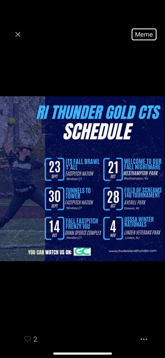 🚨FALL BALL!! 🚨 Super exited to start back up with this new team!! Hoping to have a strong and successful season! Here’s our fall schedule ⬇️⬇️⬇️⬇️<a href="/Frank_Lieto/">Frank Lieto</a> @Petersinapi @Ritg14uLieto