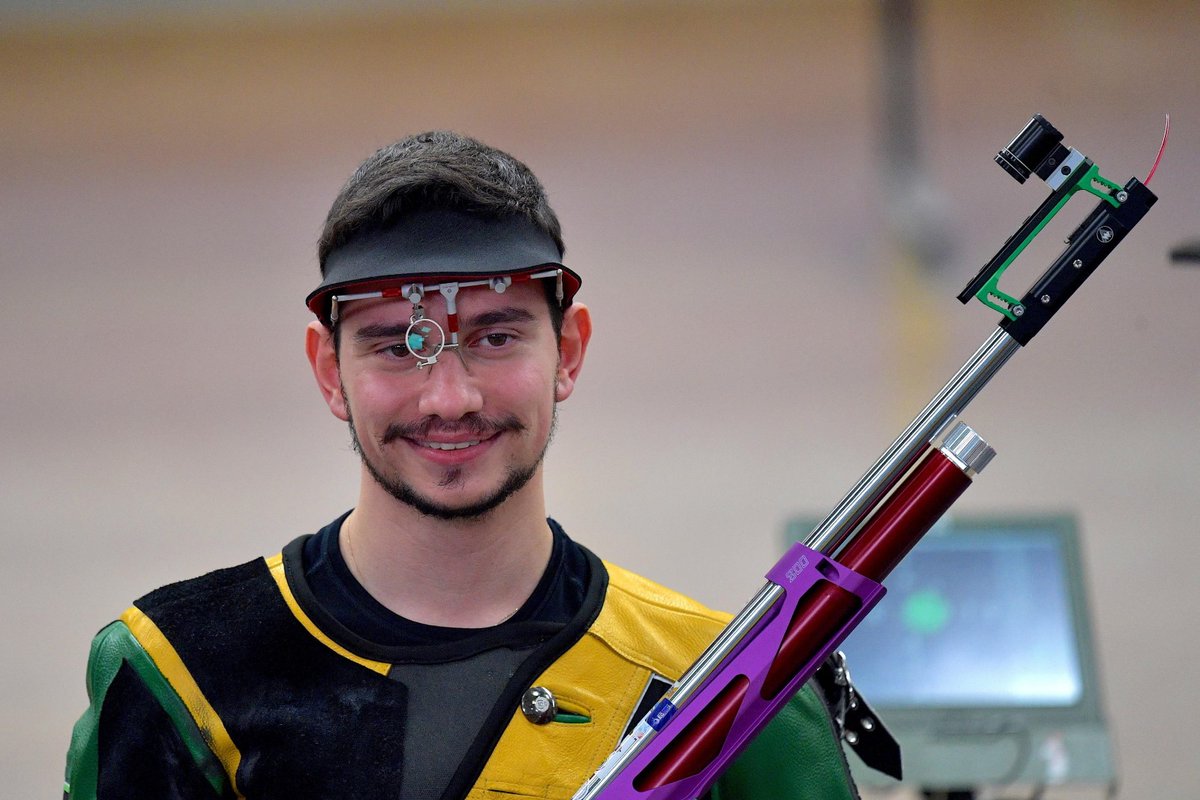Coninews's tweet photo. Bis a Rio! 🇧🇷 👏

Nella sesta tappa di Coppa del Mondo di tiro a segno, la Nazionale azzurra festeggia un altro successo: quello di Danilo Dennis Sollazzo nella carabina 10 metri.🥇

👉 https://t.co/GcJeX7AOHD

@uits_sport #shooting https://t.co/1cMY5NmjtN