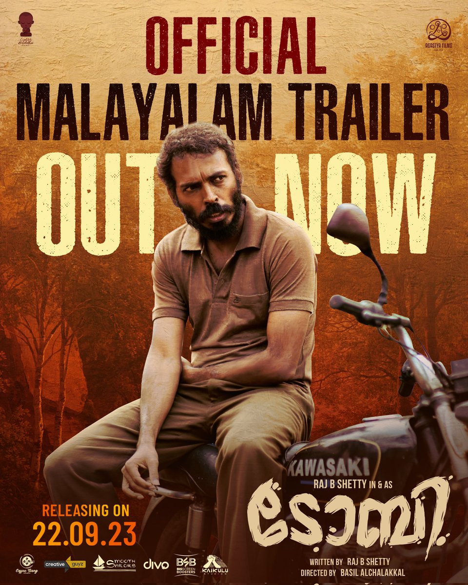 The much anticipated #TOBY Malayalam trailer is out now❤️ youtu.be/Hzt8H5gjm8w?fe… #TOBYinMalayalam on 22nd September ♥️ @rajbshettyOMK @alchalakkal @DQsWayfarerFilm @Chaithra_Achar_ @samyuktahornad #PraveenShriyan @m3dhun @lighterbuddha @AgasthyaFilms @SmoothSailors1