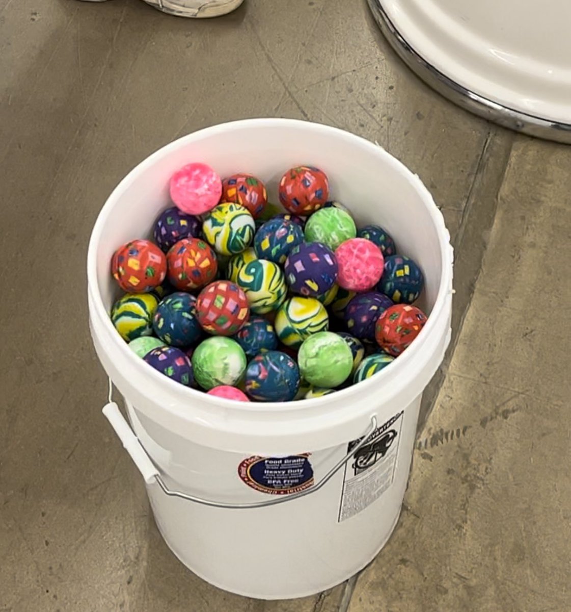anka_snider's tweet photo. @OldNavy last night my boyfriend and i spent $50 on bouncy balls 😎 best $50 we’ve ever spent https://t.co/YbwSvfBUmB
