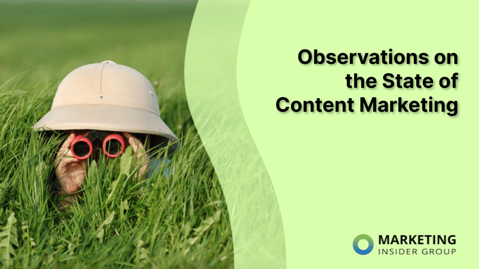 BrennerMichael's tweet photo. Observations on the State of Content Marketing: https://t.co/Phy1tRbBnZ 

#ContentStrategy #ContentMarketing https://t.co/YG4uAIiaUd