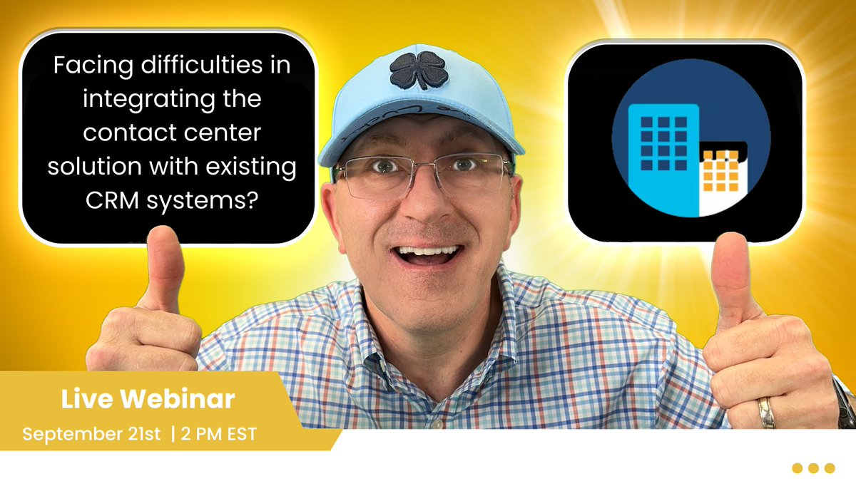 Facing difficulties in integrating the contact center solution with existing CRM systems? Register for our webinar today and learn how it works. #Cisco #bullfroggroup
oal.lu/zho3K