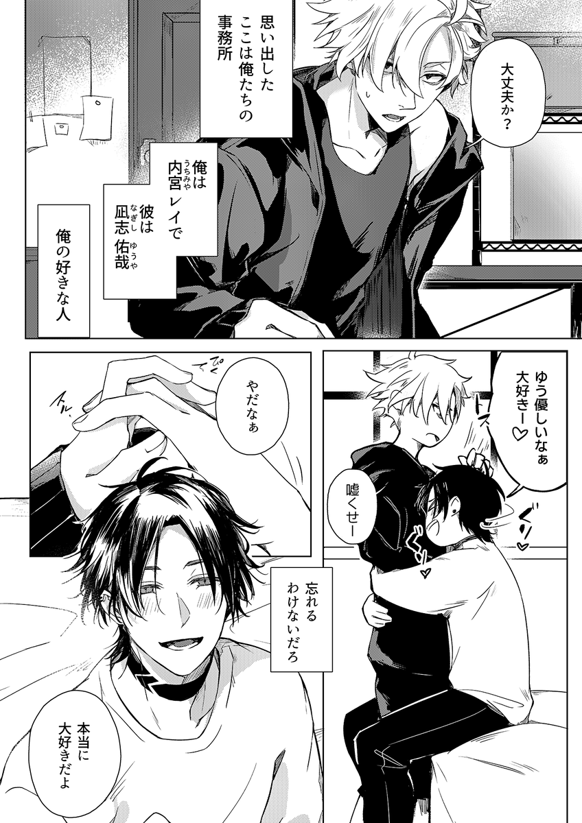 【創作BL】親友を□す話(1/7)
#創作BL 