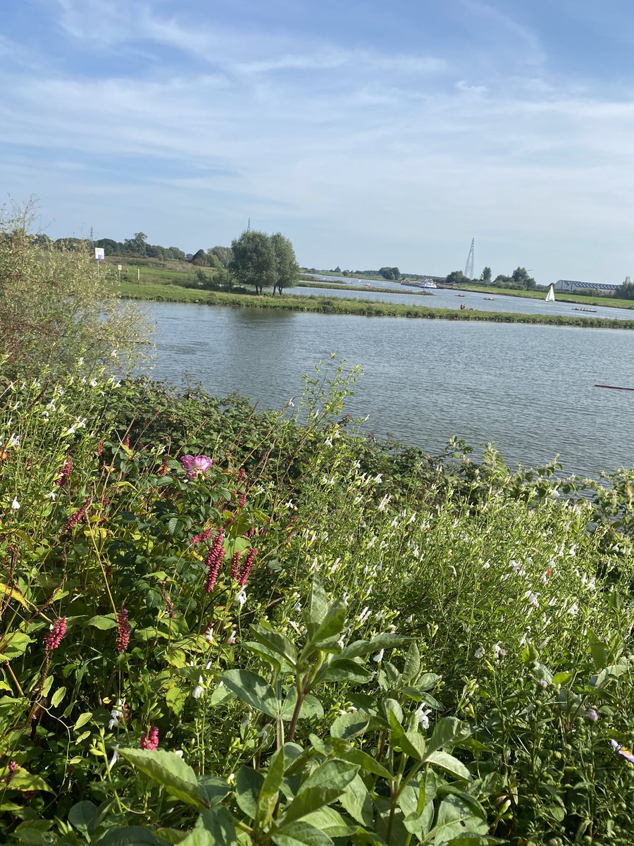 Vanmiddag was ik bij de Vlootschouw van Vada en mocht ik een speciale roeiboot dopen voor mensen met een fysieke beperking. Een mooie middag!