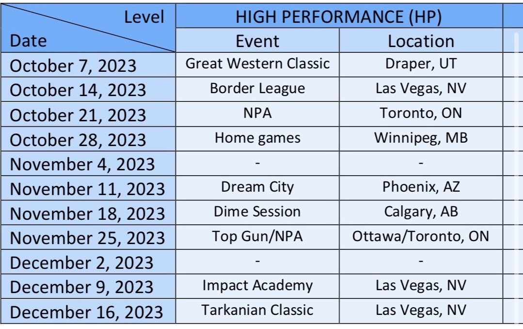 I am excited to announce a new beginning. I will be attending North Star Prep this is our schedule before winter break.