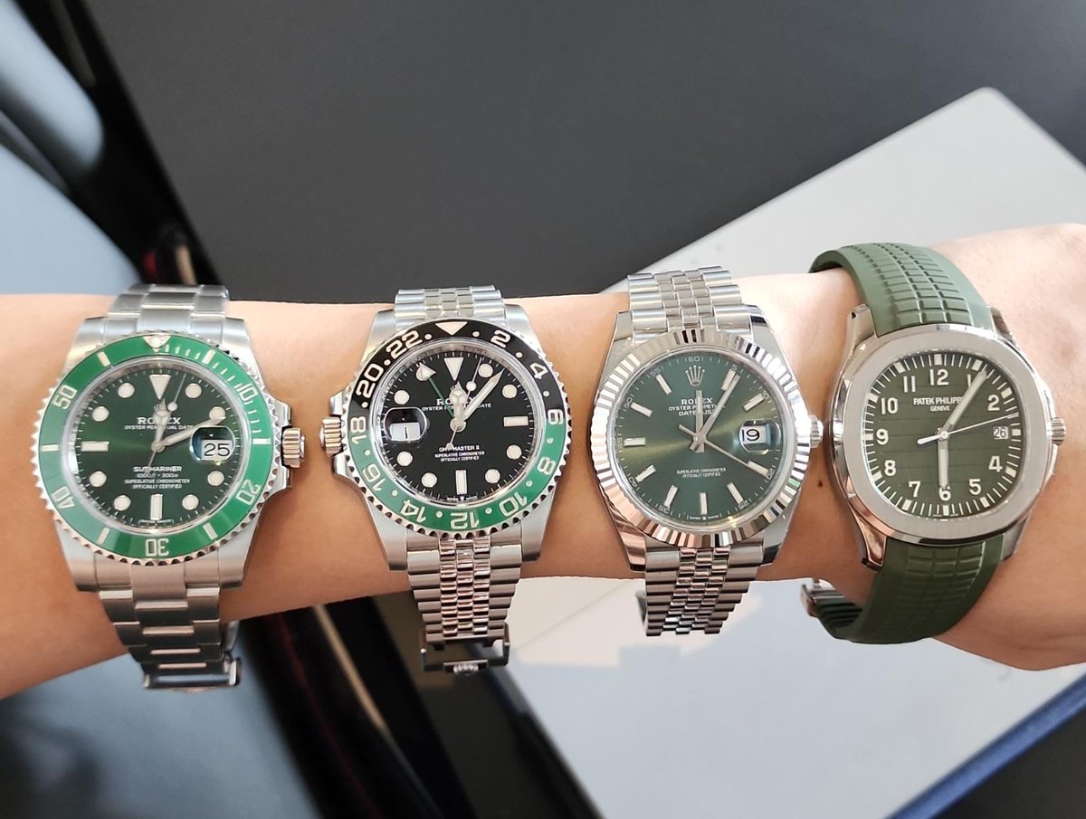 bitingpoint_666's tweet photo. My wife said I had a fetishism for green.

Come to think of it!
😅 Now I finally know why I love @goblintown family so much. https://t.co/StDwEdIJ6N