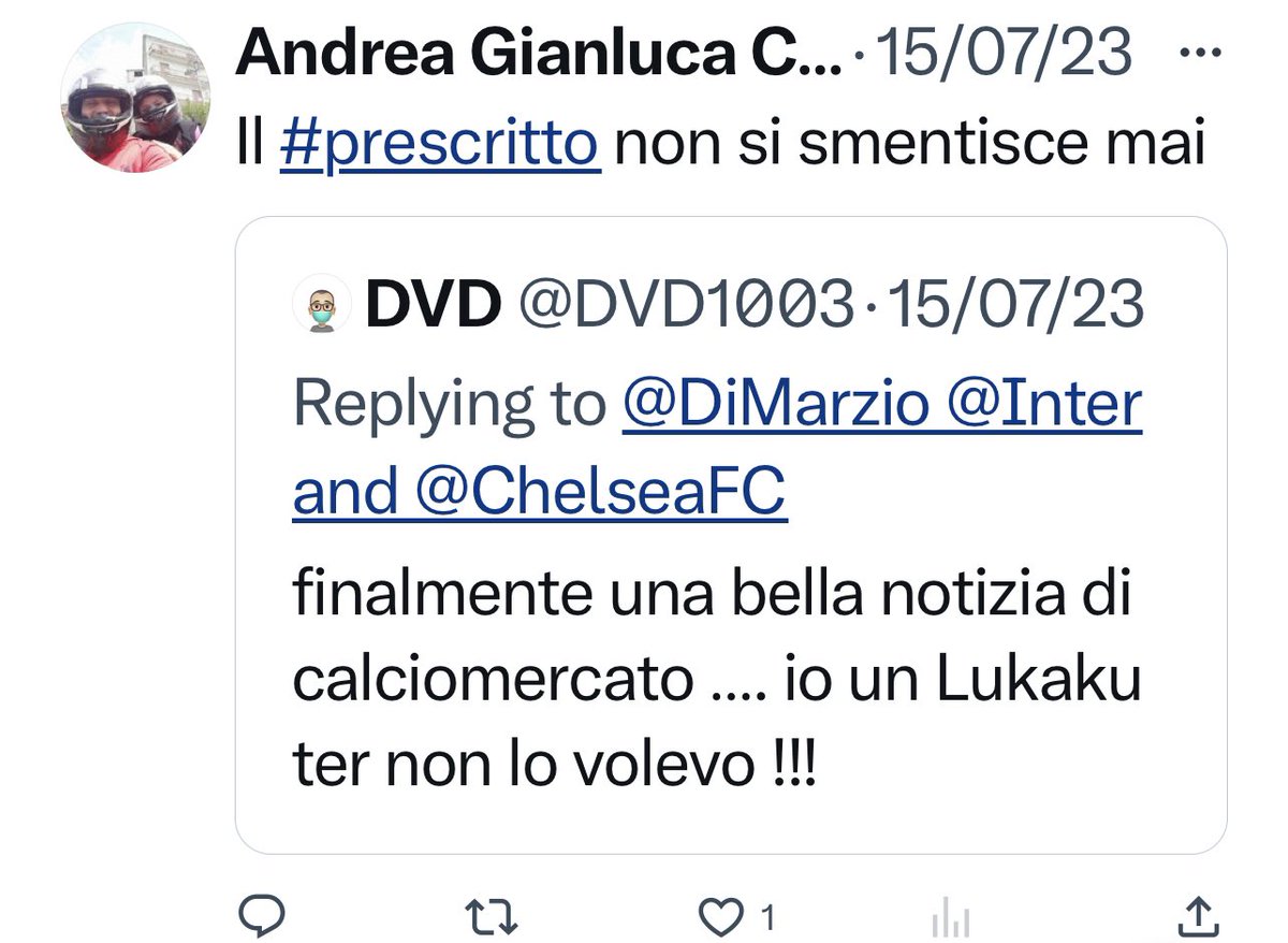 DVD1003's tweet photo. il prescritto lo aveva detto !!!! #thuram = 10 #Lukaku #InterMilan !!!! https://t.co/syHqGCekYU