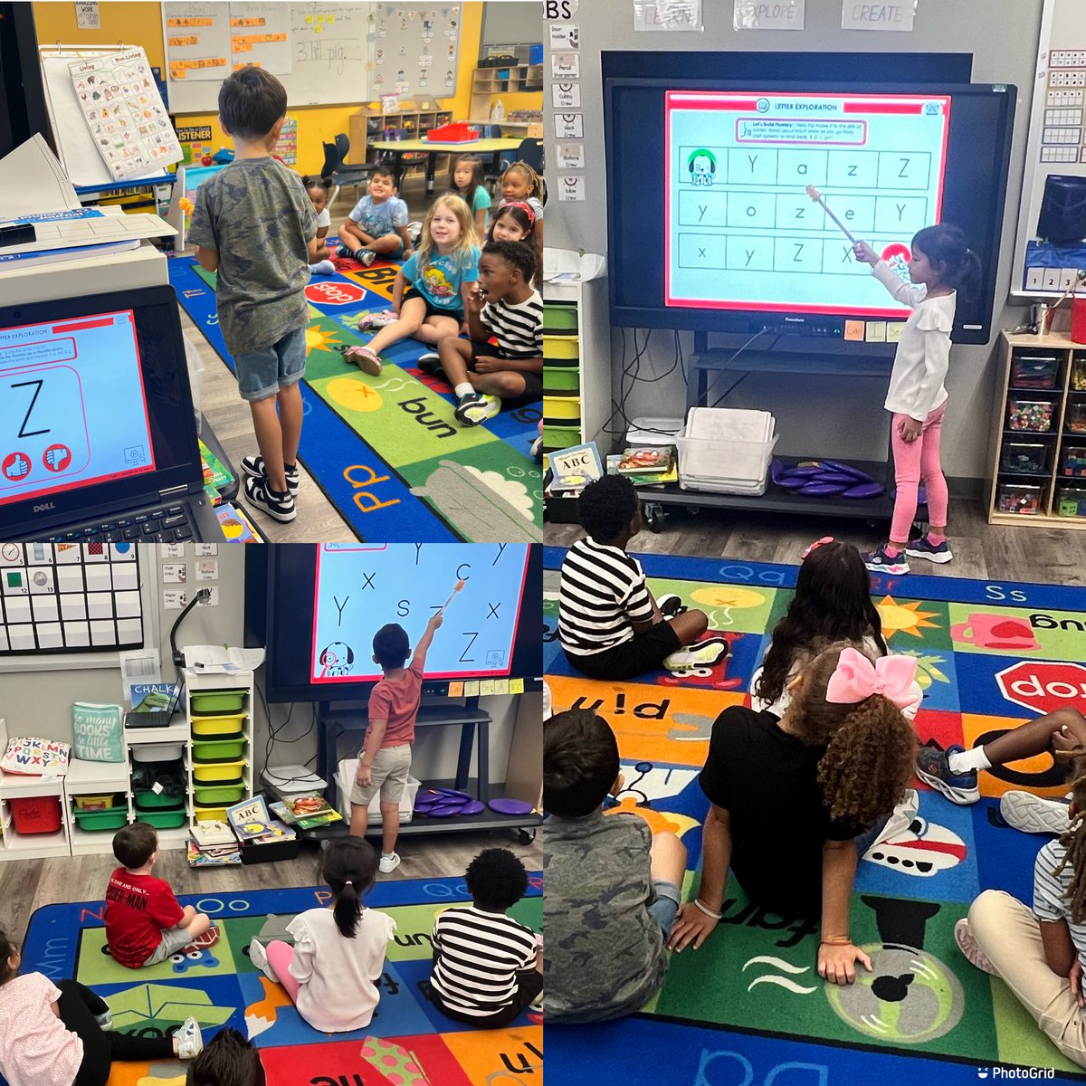MrsVandergraaf's tweet photo. Student led learning for the first time this week and these Kinder Grizzlies loved it! 🐻 https://t.co/3kFr6dNtat
