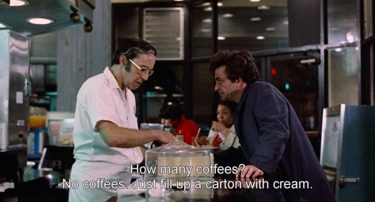 Good morning🥛 It's Peter Falk's birthday! ♥️