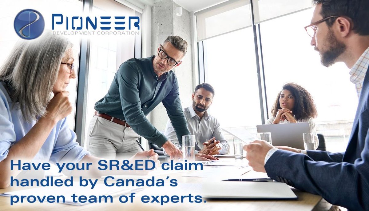 Our track record for success with SR&amp;ED tax credit claims is in excess of 99%, with results that achieve up to full claim amounts being refunded.

Learn more pioneerdevco.com/sred-consultin…

#SREDconsulting #SREDtaxbenefit #SREDtaxcredit