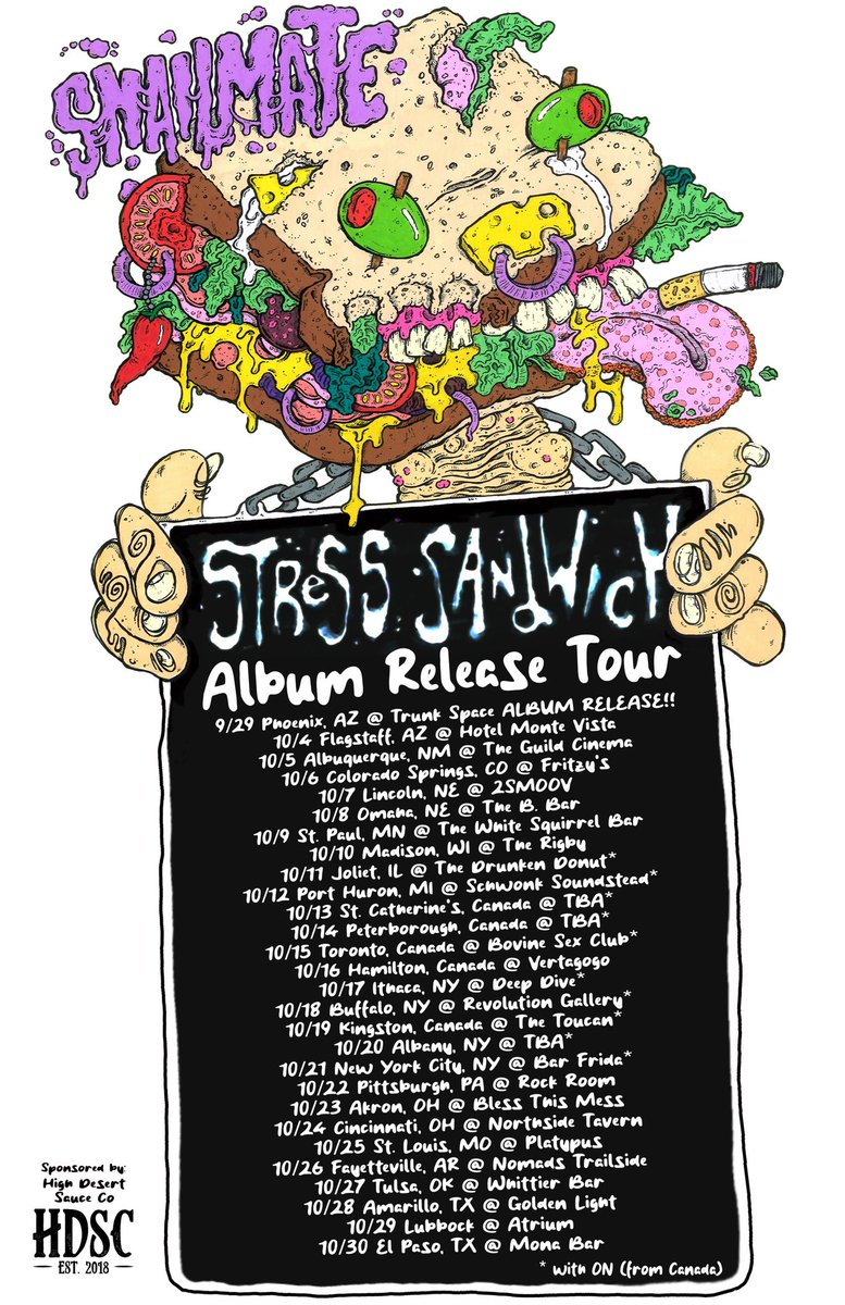 COME EAT HOT SAUCE WITH US ON TOUR