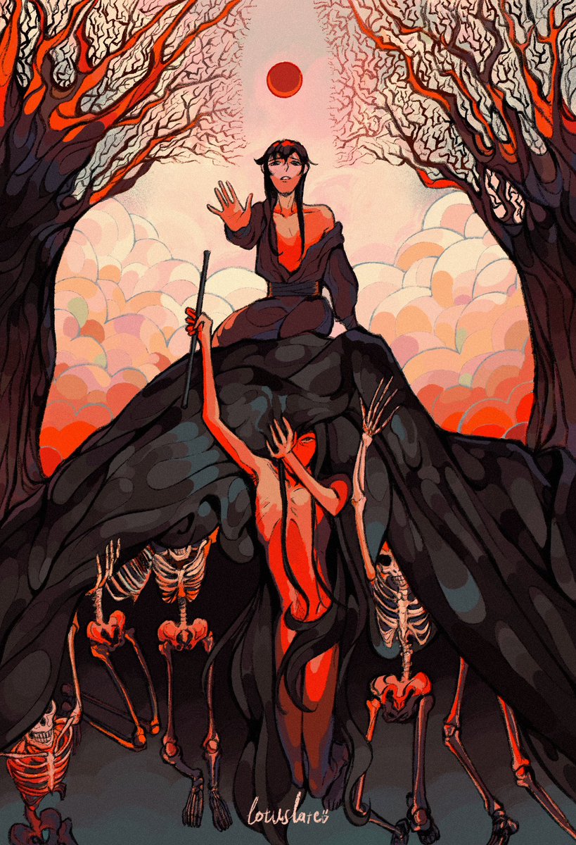 lotuslate's tweet photo. “When a living person goes in here, both the body and the soul, they cannot return, unable to get out for all of eternity.”
#mdzs #魔道祖师 https://t.co/PERI4eAgEl