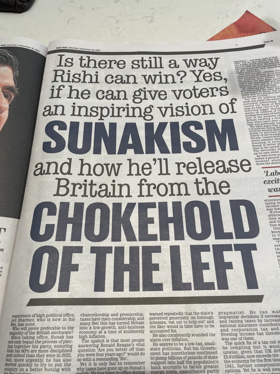 NB: The Conservative Party has been in power for more than 13 years.