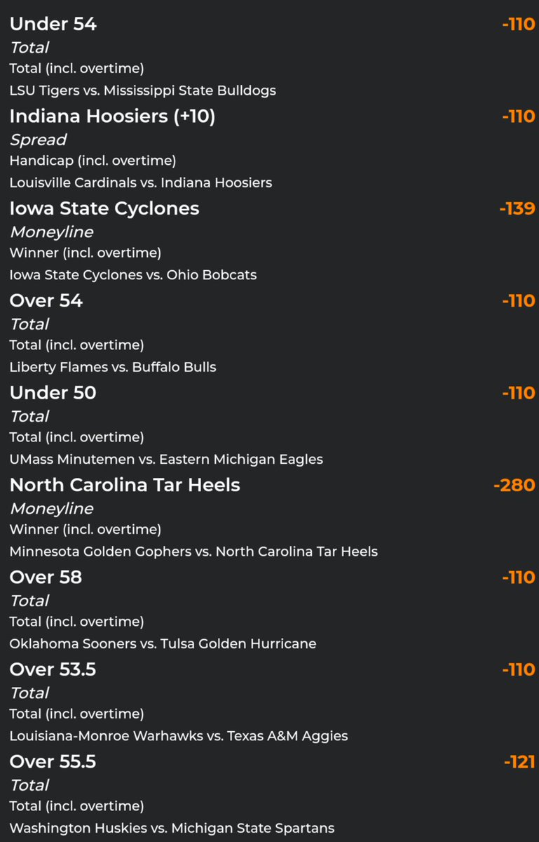 LouiDiMarco's tweet photo. Let's... GO NCAAF!  It's time for more football🏈!! 
Who wants other free ones!!! 
Tomorrow never waits!!! 

#freeplay #bettingtipster #bettingpicks #bookie #SportsPicks #SportsBettingExpert #bettingtwitter #handicapper #ultrabet  #GamblingTwitter #CFB
 #CFBPicks #NCAAF https://t.co/1IHBbiMxj0