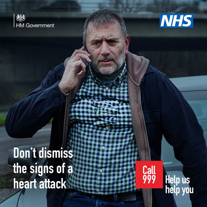 The early symptoms of a heart attack don’t always feel severe. A squeezing across the chest. A feeling of unease. It’s never too early to call 999 and describe your symptoms: nhs.uk/HeartAttack
