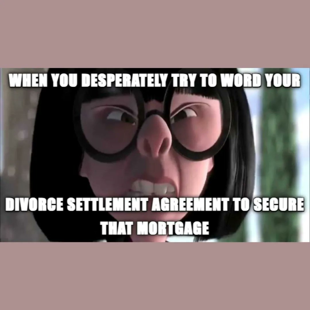 When you thought divorce couldn’t get any more complicated – trying to word the settlement the right way so you can get that 'dream home!'

#SettleThis #divorce #divorced #divorceparty #divorcedlife #divorcedmom #divorcecoach #divorceOregon #divorceattorney #divorcedparents