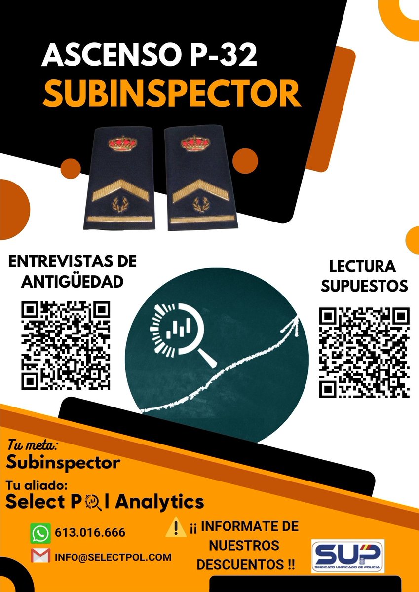 ¿Todavía pensándolo?  #Selectpol #Subinspector #Promo32 #PoliciaNacional