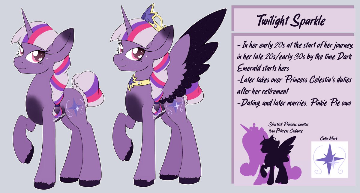 BitsAndBees's tweet photo. A redesign of Twilight for my AU known as MLP: Youth Blooms Eternal!

#MLP #MLPRedesign #MLPFIM https://t.co/IZWSFTD8JH
