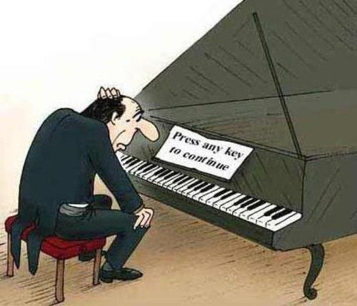 AaronCorley1's tweet image. I feel this way sometimes. #musichumor #pianohumor