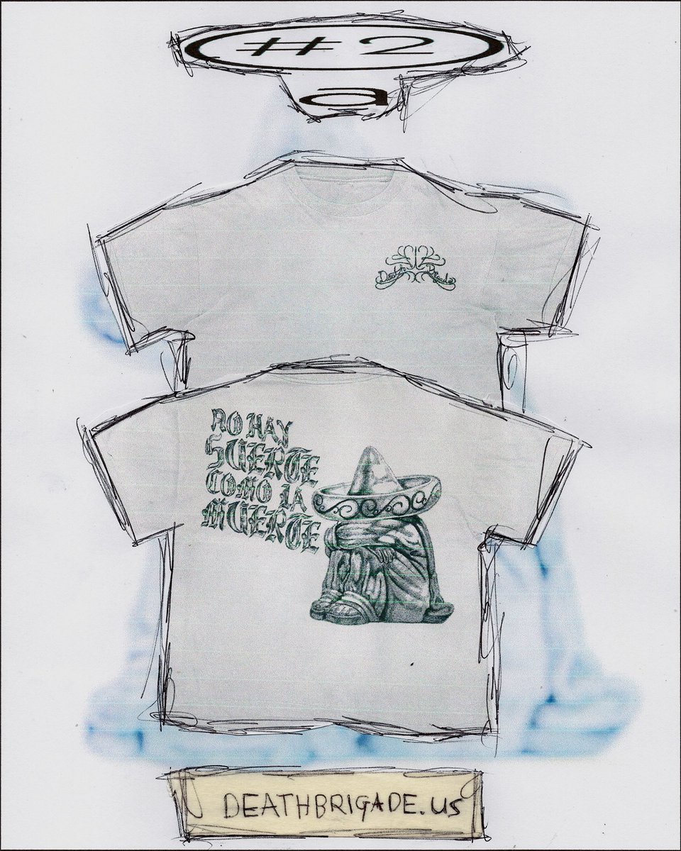 Deathbrigad3's tweet photo. New Tees available at 12 pm pst 🫶🏻🇲🇽 https://t.co/0tTZE5EvvH