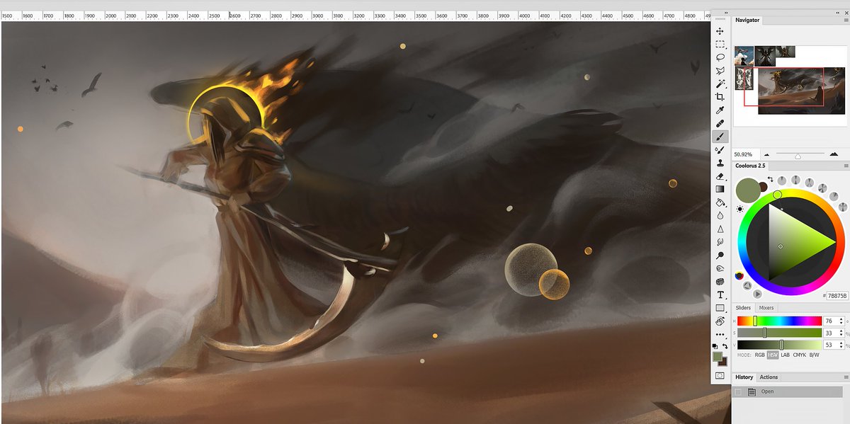 🌿WIP
This artwork has gone through so many changes since I started it...
#sleeptoken #tmbte