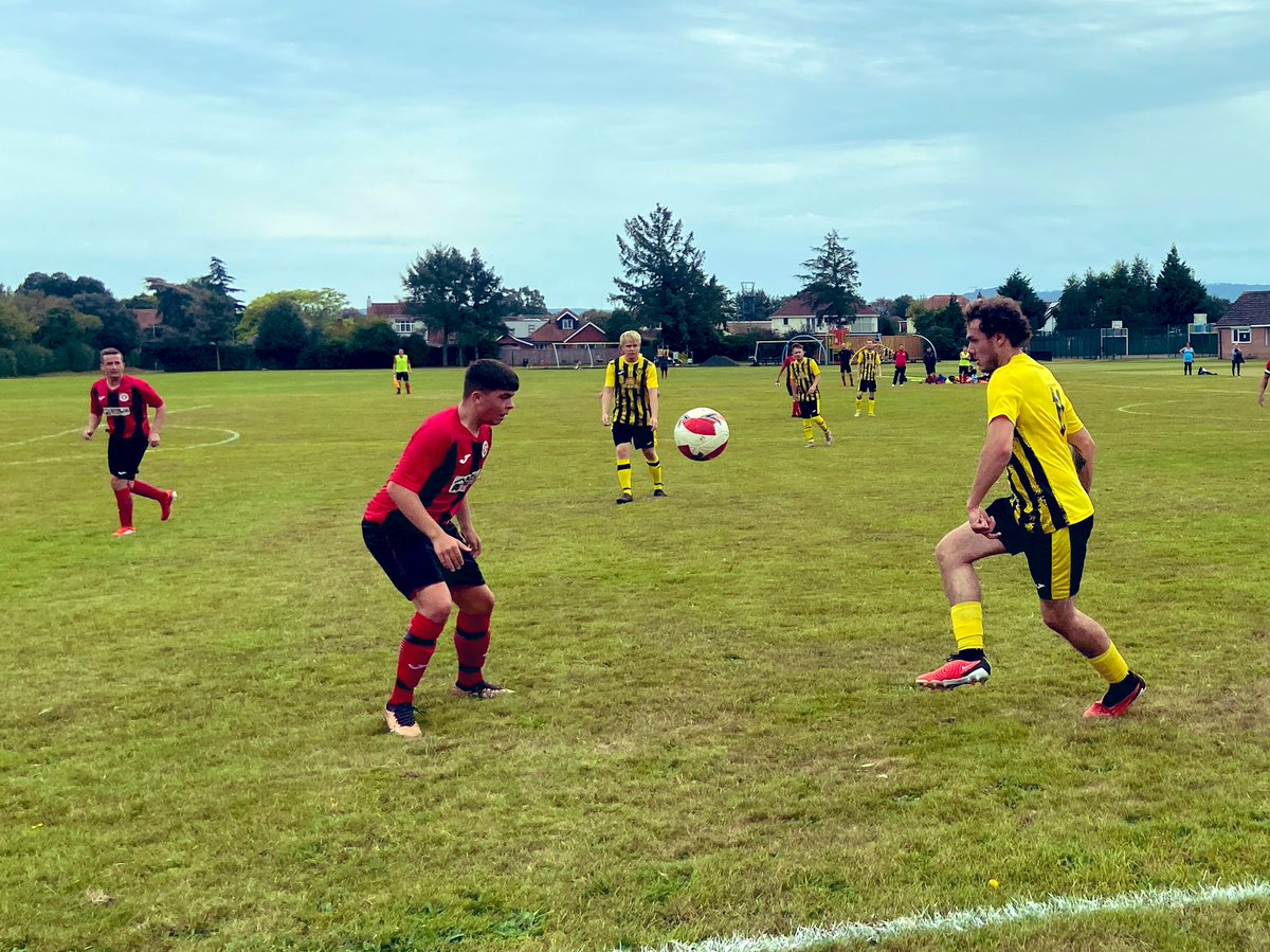 LeagueLimits's tweet photo. @WarehamRangerss Reserves 1st home game of the season v Weymouth Sports, at Wareham Recreation Ground in the Dorset Football League Div Four. A battle between 7th and 8th, some great chances by both teams 
Wareham scored with a neat finish 

Wareham reserves 1-0 Weymouth Sports https://t.co/MeA6kvKYKl