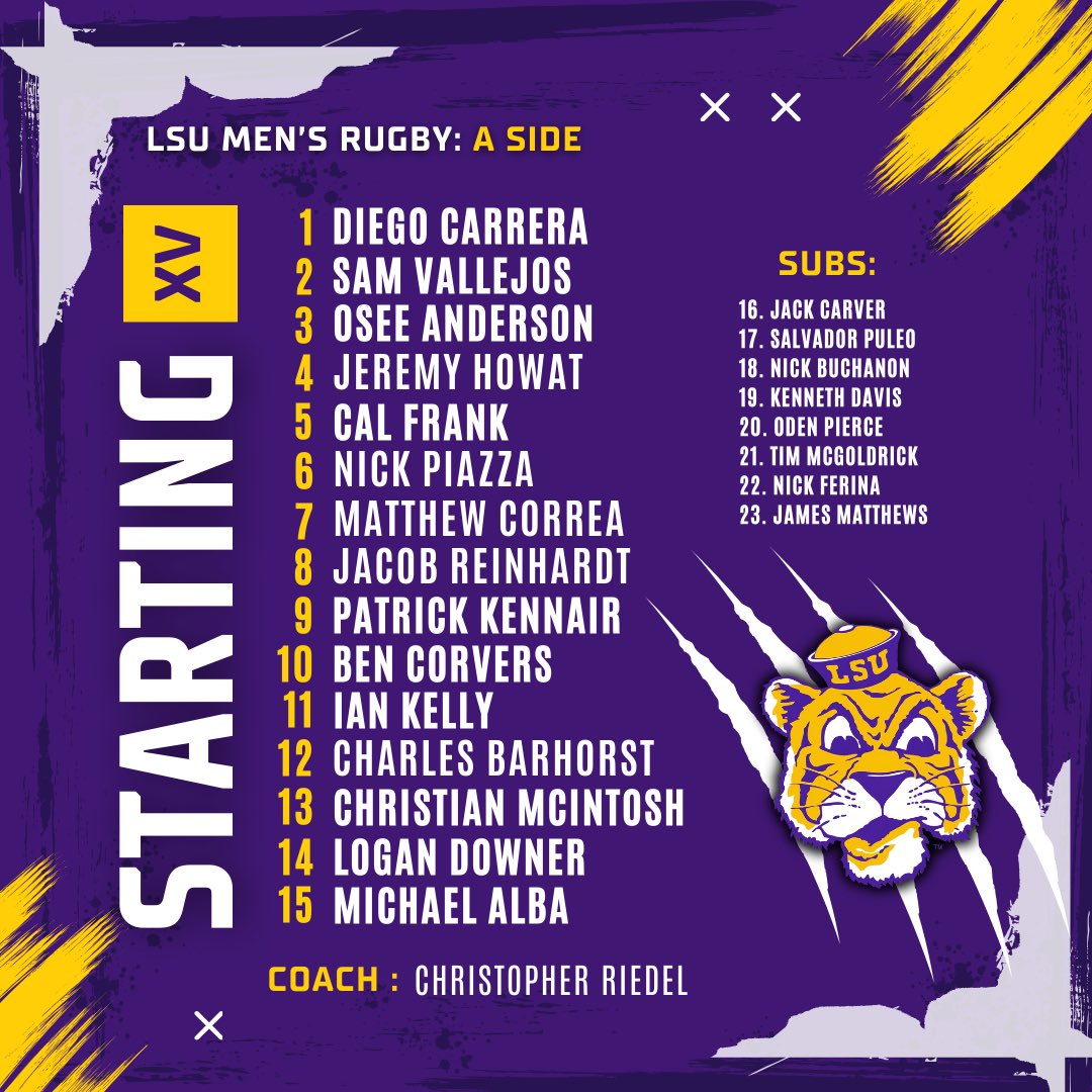 LSU Rugby tweet media