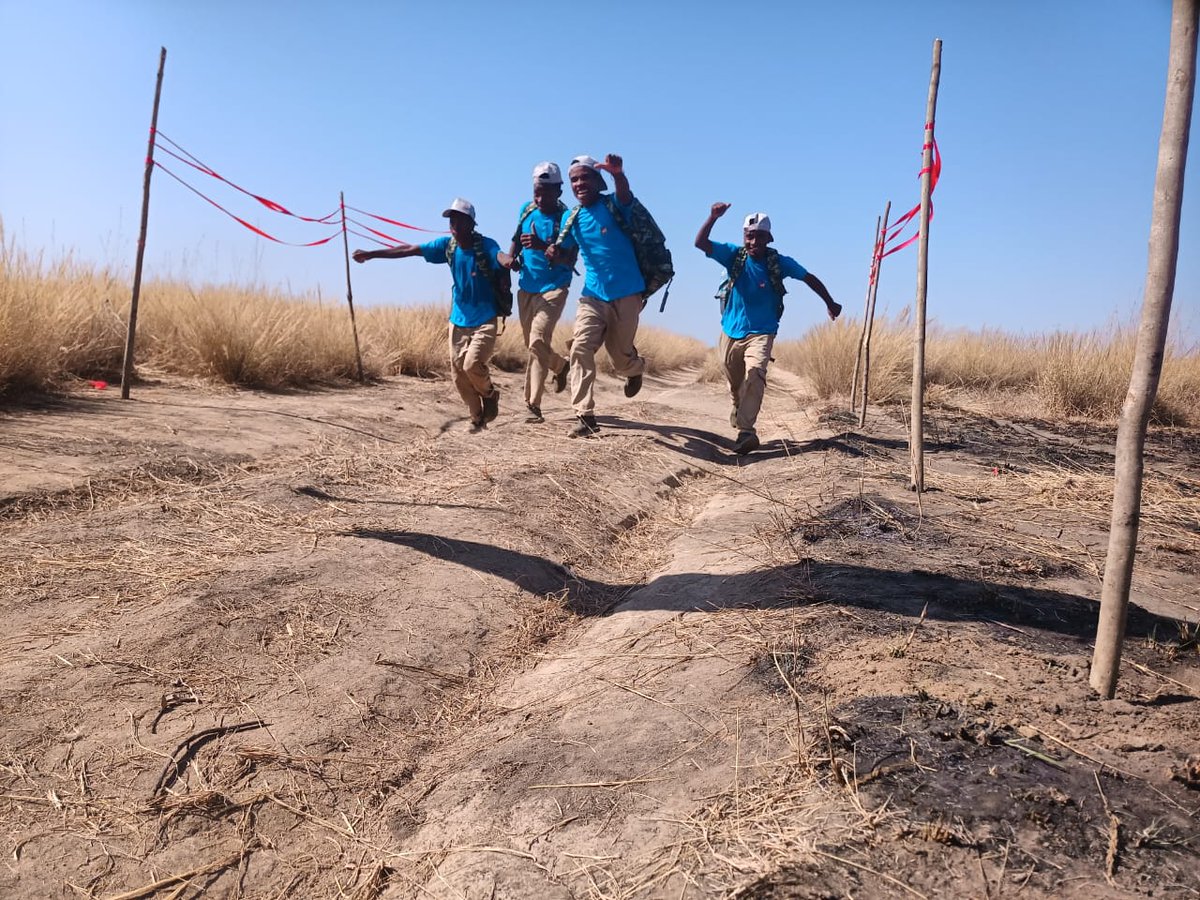 We did it! CONGRATS to our Team Fosa and Team Sifaka, who completed the 21km #WildlifeRangerChallenge in 2 hours and 1 min, carrying backpacks of gear weighing 22kg!😮 

💚🌍SUPPORT US:🌍💚
wildlife.rangerchallenge.org/campaigns/impa…

#ForWildlifeRangers #forest #wetlands #Madagascar #lemurs