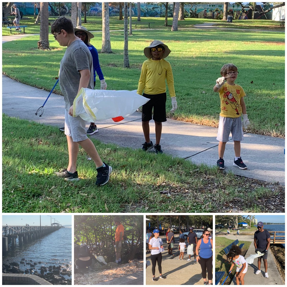 DanteJones_HCPS's tweet photo. Thanks to all the @WilliamsMSTampa Family that came out to Ballast Point Park @tampaparksrec for Coastal Cleanup @KeepTBB! Serving and Keeping the Community Beautiful is a lifelong ambition!
#KeepTampaBayBeautiful
#KeepTBB
@SDHCMagnet @VanAyresHCPS
@Fit4MomTB https://t.co/3DyMsWRDKI