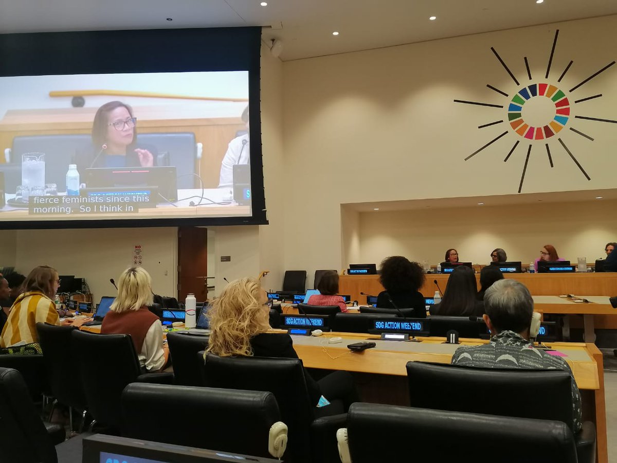 Round three of the discussion:  

 "Designing a bottom-up financial architecture system!"

 What to do and how to do it?!  

Be part of the discussion and let us hear from you!  

#FeministsWantSystemChange #SDGSummit2023 #SDGSummit #Genderequality