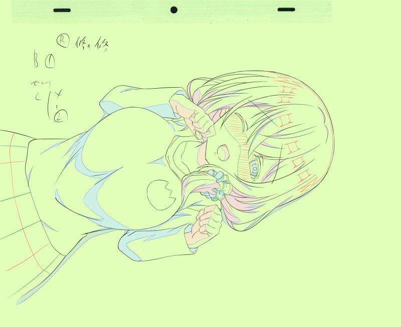 「うちの会社の小さい先輩の話10話ご視聴ありがとうございました!今週もキャラデ修正」|橋口隼人のイラスト