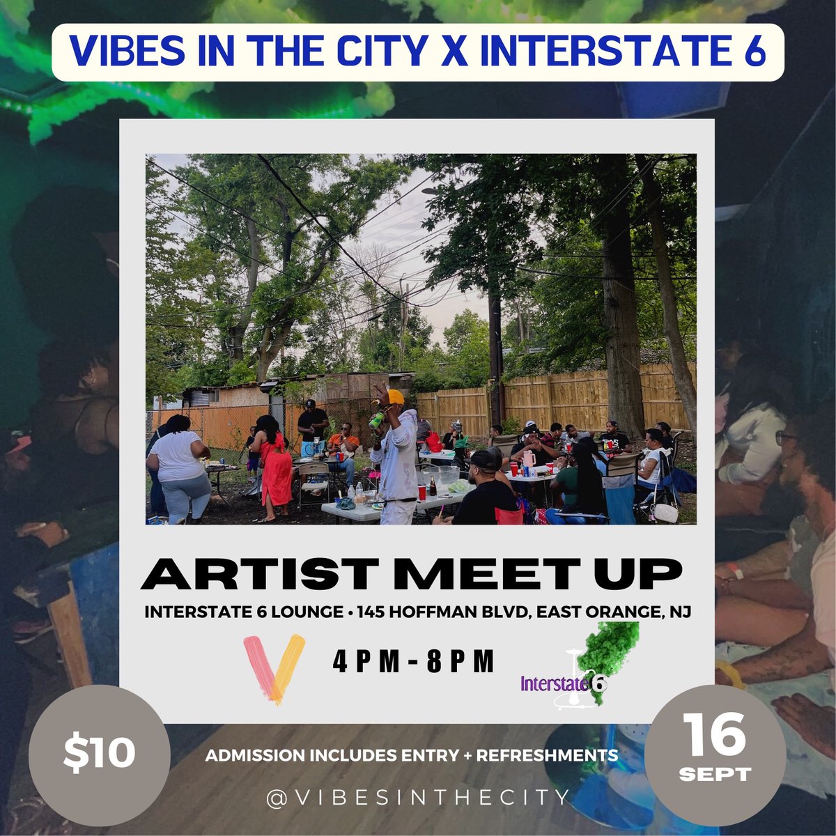 Come thru. Food. Games. Networking. Planning. Community Building. Admission includes entry and food. BYOB. Good Vibes Only.

Location <a href="/interstate6/">Medium Shirley 🇵🇦</a>.hookah 
Time 4pm-8pm 

If you have any questions feel free to DM