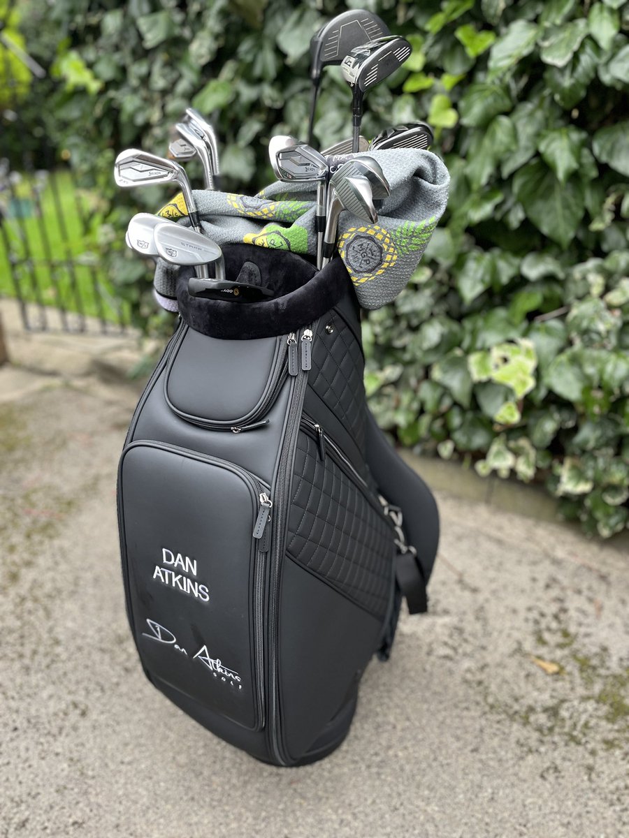 Well I’m all ready gear cleaned and sorted. #golf #tourbag #golftournament  #northvssouth <a href="/disabledgolf/">Disabled Golf Association</a>