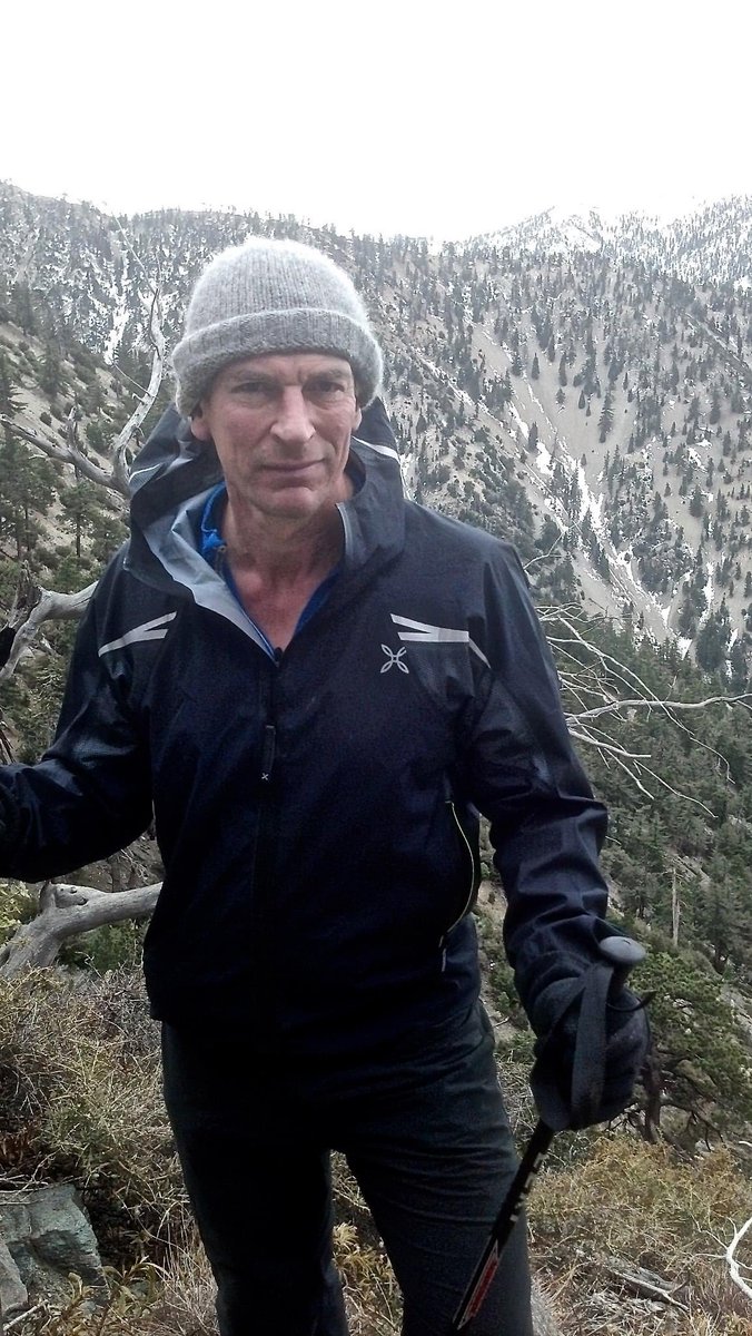 This is the actor Julian Sands (a friend to poets and poetry), gone now but not forgotten.