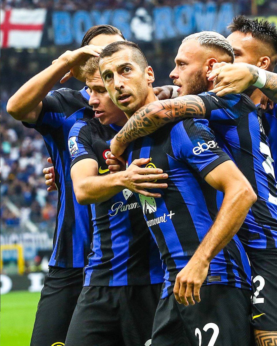 Two goals for Henrikh Mkhitaryan in the Milan derby 😤