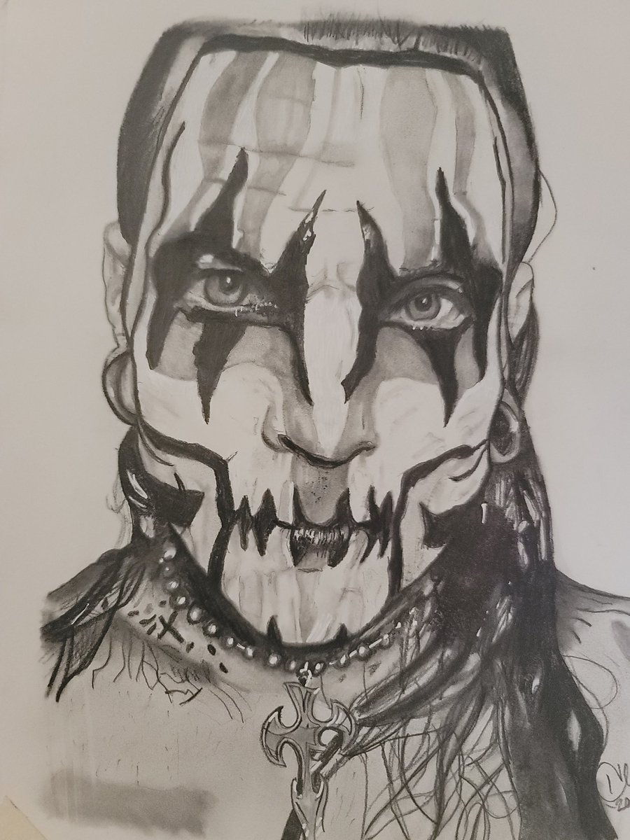 Sometimes you just got to draw. <a href="/JEFFHARDYBRAND/">#BrotherNero DELETED</a> #jeffhardy #AEWRampage