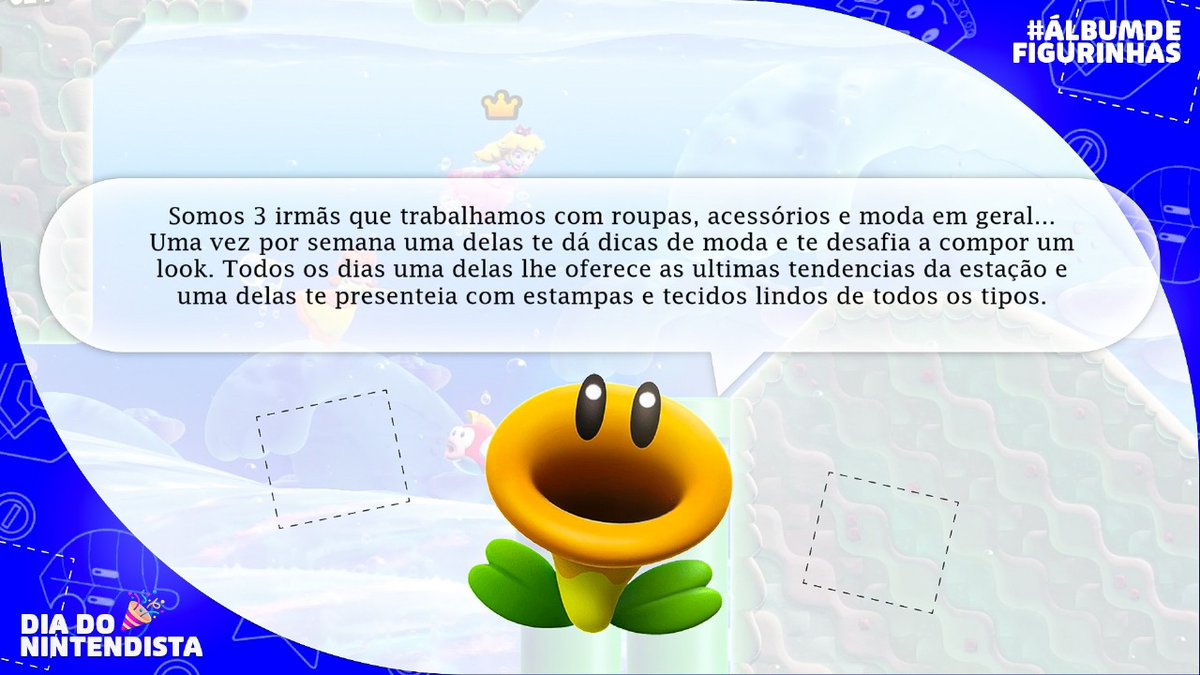 Apareceu uma florzinha misteriosa por aqui com uma pergunta bem Nintendista ...Quem consegue responder e resolver esse mistério? #DiaDoNintendista