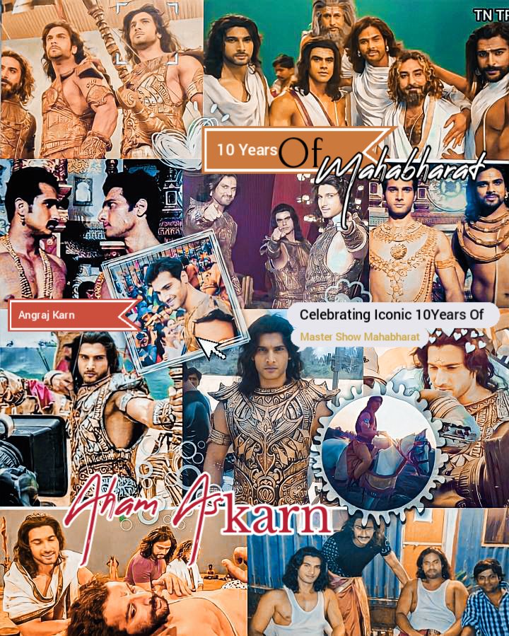 Ahem_karn's tweet photo. Celebrating Iconic 10 Years Of Mahabharat
We never forget the show,The Caste,The Music, Scenes,Dialogue and Much More Speacil Bond Of karn,Krishna,all
@AhemSharrma As Karn is A big Blessing No one Can No one Can beat him as Karn
#10YearsOfMahabharat 
#AhamSharma
#SourabhRaajJain https://t.co/wSV6sPGWeM