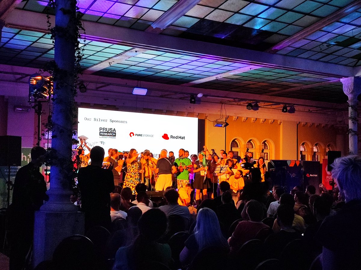 The <a href="/pyconcz/">PyCon CZ 🐘 @pyconcz@floss.social</a> closing session literally gave me goosebumps. Only now I realize how different "community events" ring.

I'm grateful we could have been part of it as @rossumai and huge thanks to Jirka Bajer for talking us into it - and all the volunteers that made the event happen.