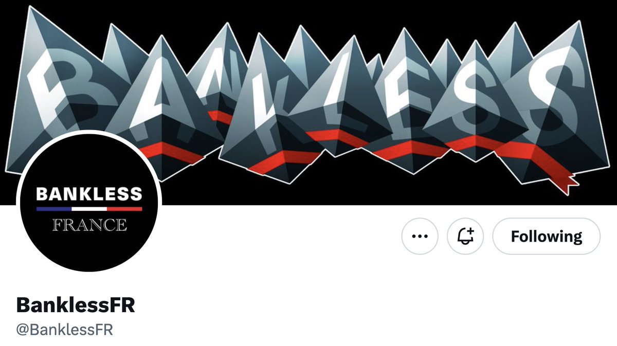 bj,

I've relaunched the French 🇫🇷 <a href="/banklessDAO/">bankless dao former handle</a> 🏴 node who was the first international <a href="/IMNbankless/">Bankless IMN 🦇🔊🏴</a> translating the <a href="/BanklessHQ/">Bankless</a> newsletter.

👉Follow <a href="/BanklessFR/">Bankless France</a> to stay in touch!

DM me if you are interested to participate in paid 💰 French translations for <a href="/BanklessAcademy/">BanklessAcademy.eth 🧑‍🚀 🎓</a>👨🏻‍🚀🚀