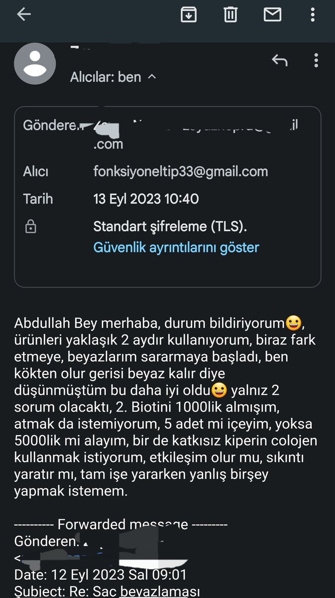 🔴SAÇ BEYAZLIGI 

💧Bu konuda
▪︎Lutein zeaksantin, 
 hesperidin/nad,  glutatyon, Resveratrol yaninda 
🔸️5000mcg biotin yazmıştım.  
💧1000mcg biotin alan çok kisi var sanırım bu çok soruluyor. Böyle durumda
🩸Biotim Sabah çift, akşam cift,gece yatmadan tek tablet seklinde