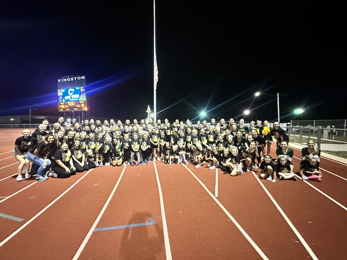 Another fabulous Junior Cheer and Dance clinic is in the books! 💚💛💚💛