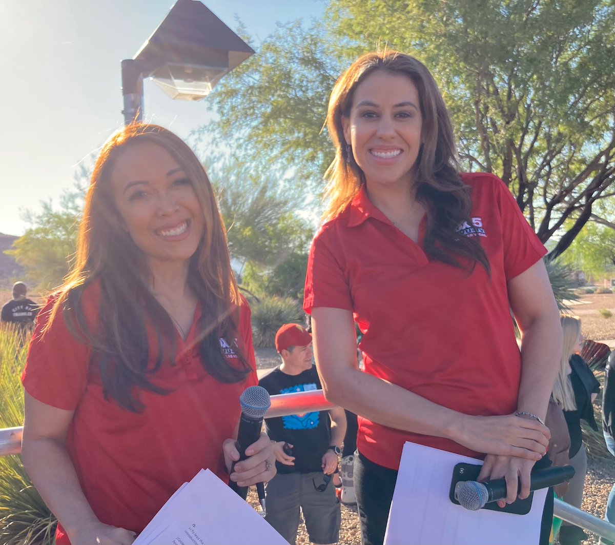 Thank you @FOX5Vegas @MOREFOX5 @FOX5Photogs @alexisreporter @JaclynFOX5Vegas for all the Superhero 5K support! Be sure to tune in at 10 p.m. for highlights from our biggest fundraising event of the year for our families! #childhoodcancer #childhoodcancerawarenessmonth #lasvegas