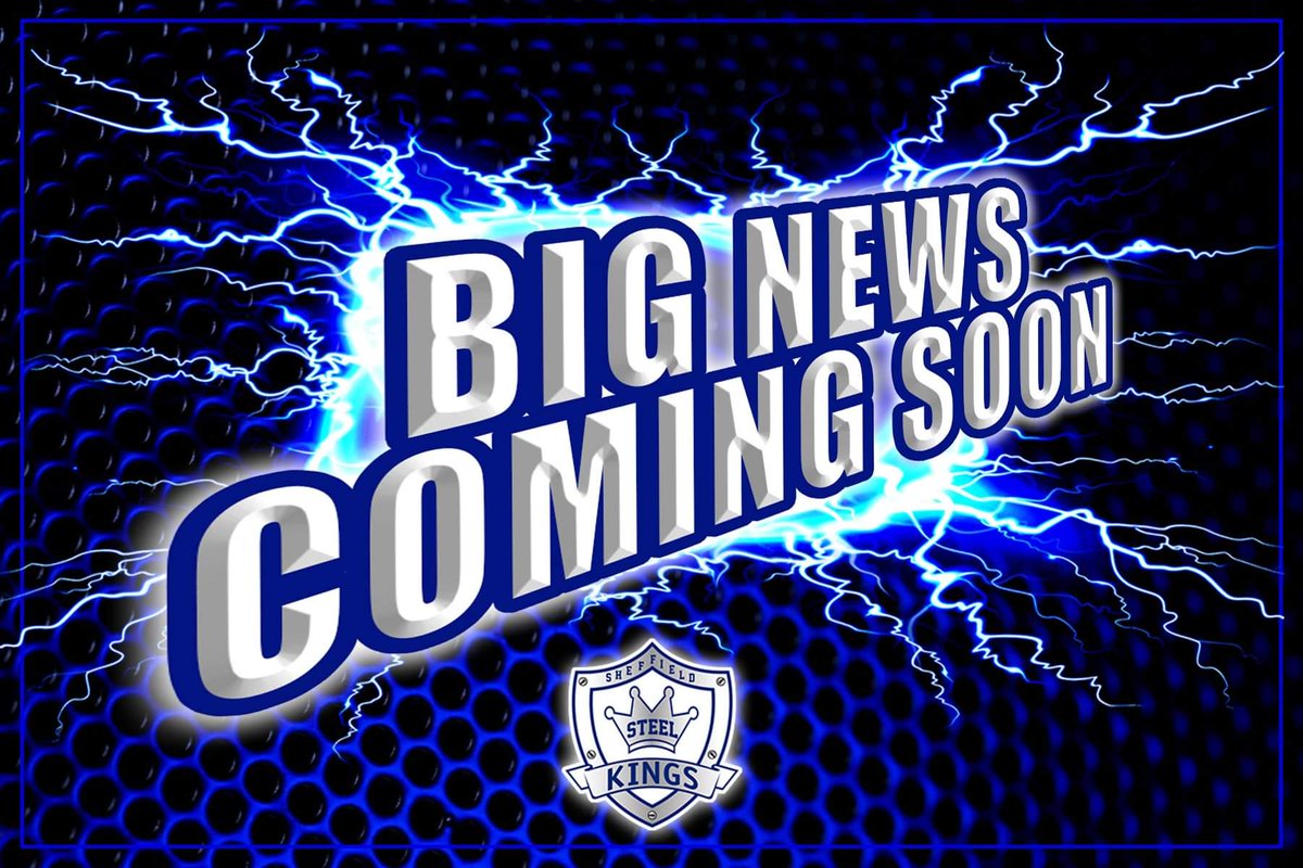🚨 EXCITING NEWS ALERT 🚨

Tomorrow we'll have two bits of exciting news to share with you all!

We're looking to build for the future, but we're going to need your help.

Let's go Steelkings! 👑 

#HailToTheKings 👑 
#GrowingTheGame #ParaIceHockey #HockeyIsForEveryone