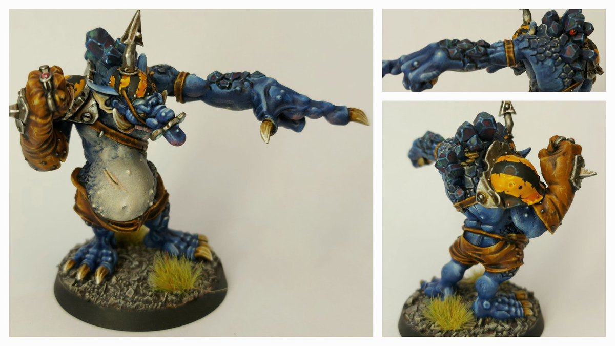 lilers299's tweet photo. Ripper Bolgrot star player all finished! #bloodbowl #warhammer #WarhammerArt #PaintingWarhammer #miniaturepainting https://t.co/uR01pbpWdx