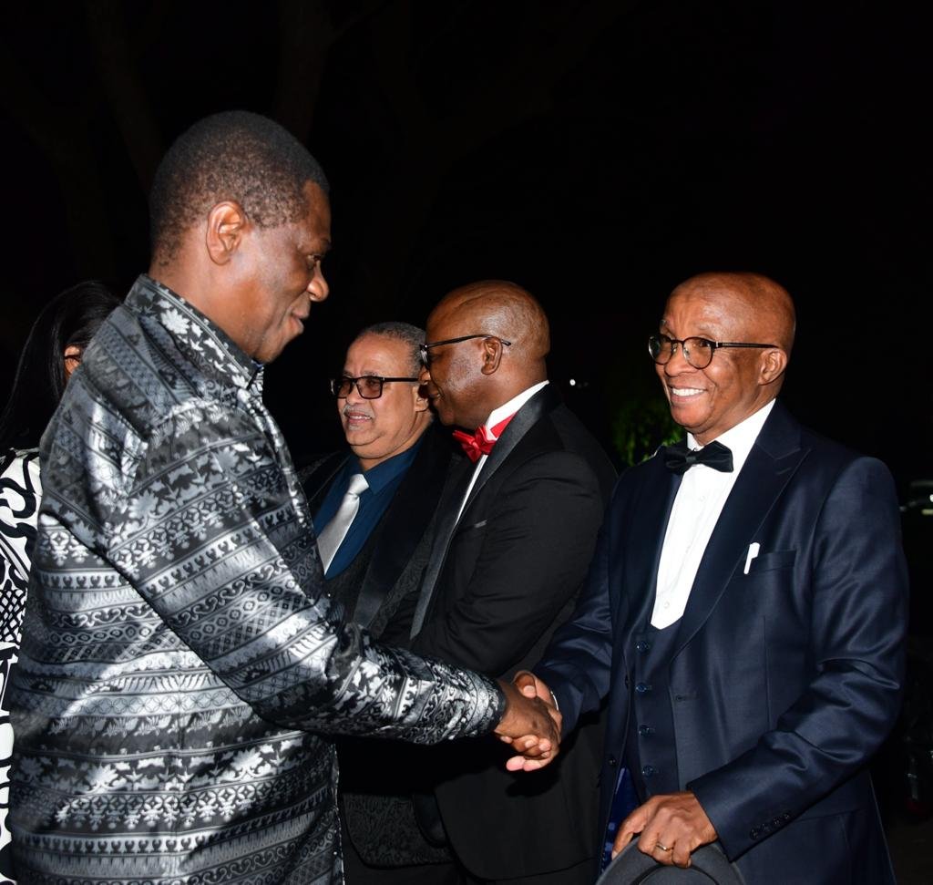 PMashatile's tweet photo. Arrival at Marlboro Community Hall in Sandton together with Mrs Mashatile, ahead of the Centenary Fundraising Gala Dinner of the Evangelical Lutheran Church in Southern Africa. #ELCSA https://t.co/F9XmLS2jOl